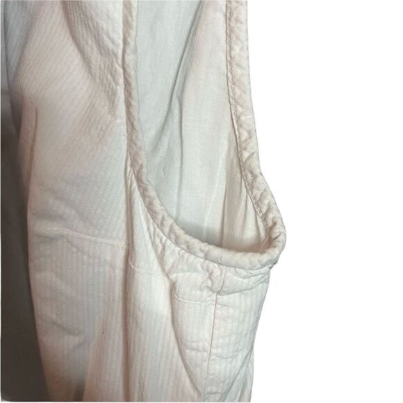 Gap white sleeveless dress with drawstring waist - Picture 3 of 13